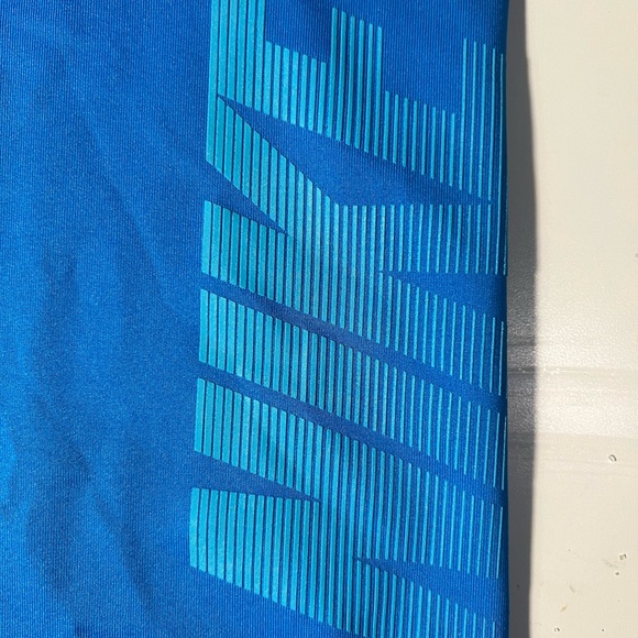 Nike Pro Teal and Blue Shorts - Picture 3 of 5